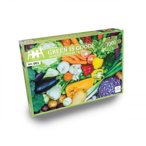 Palapeli: Eatz - Green is Good/Vihannekset (1000)