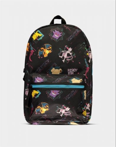 Reppu: Pokemon - Neon All Over Print Backpack (41cm)