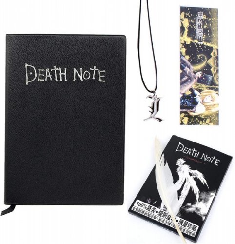 Muistikirja: Death Note (+Kyn� & L-kaulakoru)