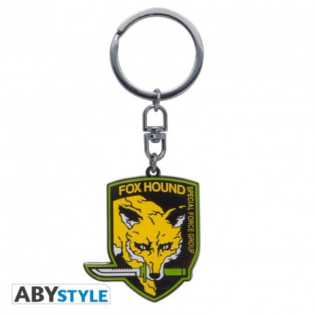 Avaimenper�: Metal Gear Solid - Foxhound Metal Keychain