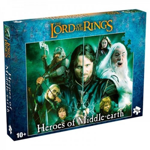 Palapeli: Lord of the Rings - Heroes of Middle-earth (1000)