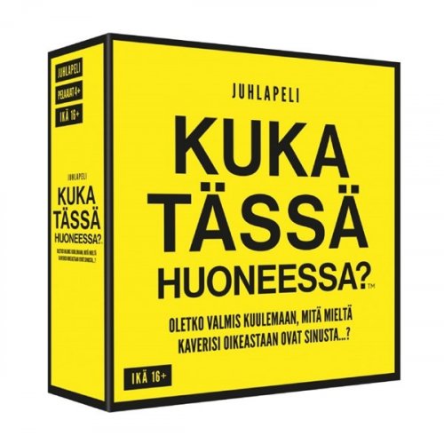 Kuka t�ss� huoneessa?