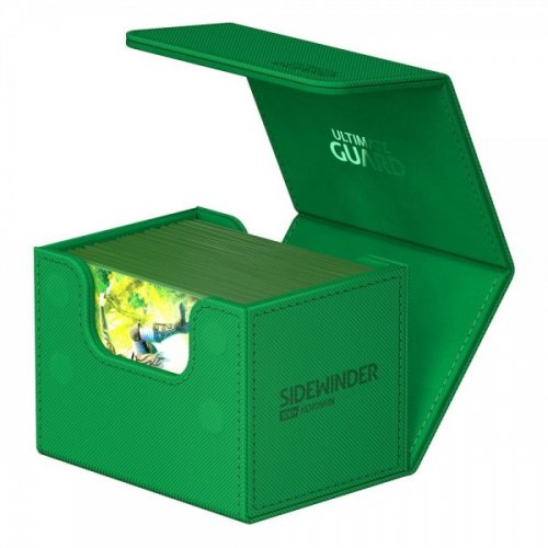 Ultimate Guard: SideWinder Xenoskin Monocolor Case 100+ (Vihre�)