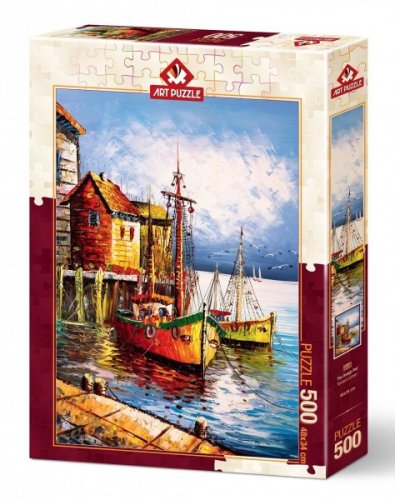 Palapeli: The Orange Port (500pcs)