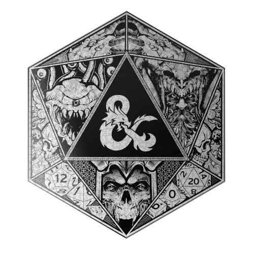 Palapeli: Dungeons & Dragons - D20 (750pcs)