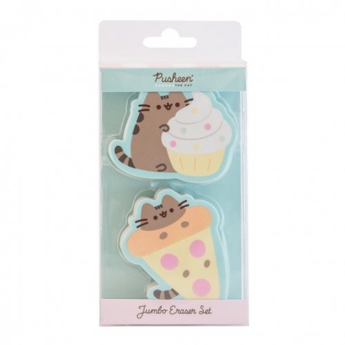 Pyyhekumi: Pusheen - Jumbo Eraser Set (2kpl)