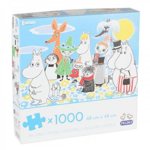 Palapeli: Muumit - Kes�p�iv� (1000pcs)