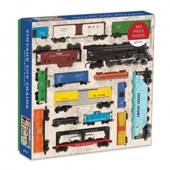 Palapeli: Vintage Toy Trains (300pcs)