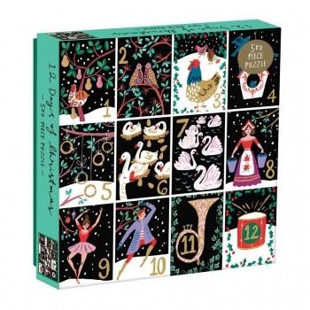 Palapeli: Twelve Days of Christmas (500)