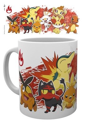 Muki: Pokemon - Fire Starters (300ml)