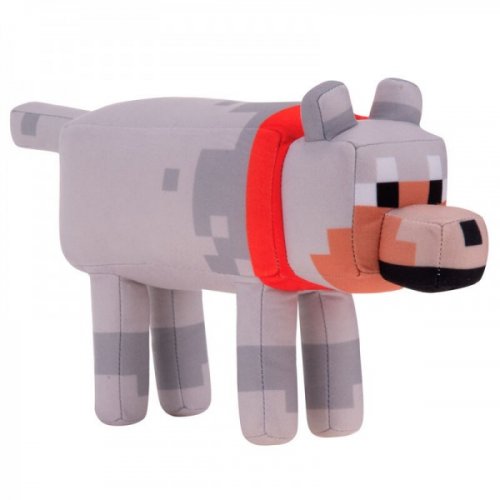 Pehmolelu: Minecraft - Tamed Wolf (29cm)