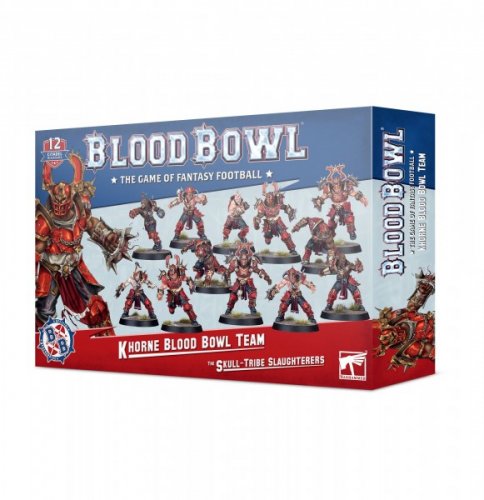 Blood Bowl: Skull-tribe Slaughterers Khorne Team