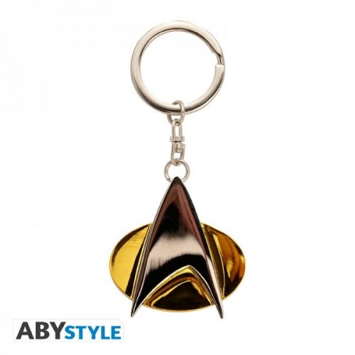Avaimenper�: Star Trek - Communicator Badge Metal Keychain