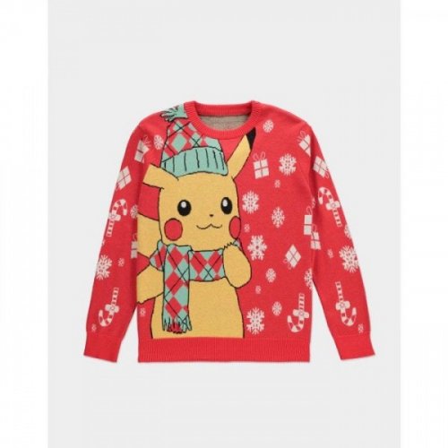 Sweater: Pokemon - Pikachu Knitted Christmas Jumper (XXL)
