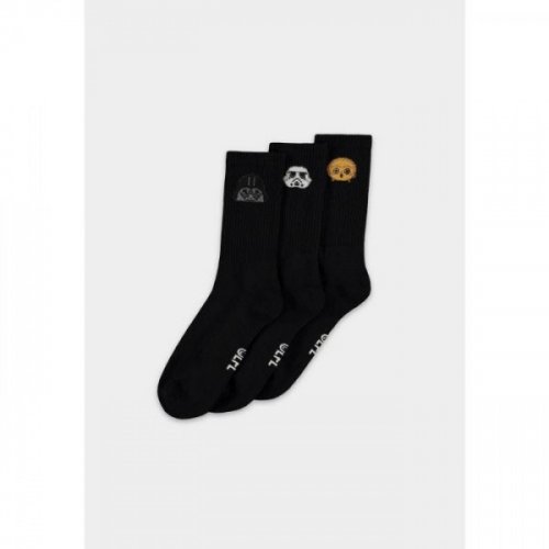 Sukat: Star Wars - Sports Socks 3-Pack (43-46)