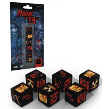 Noppasetti: Friday the 13th - D6 (6kpl)