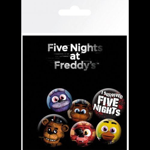Pinssi: Five Nights At Freddy's - Badge Pack