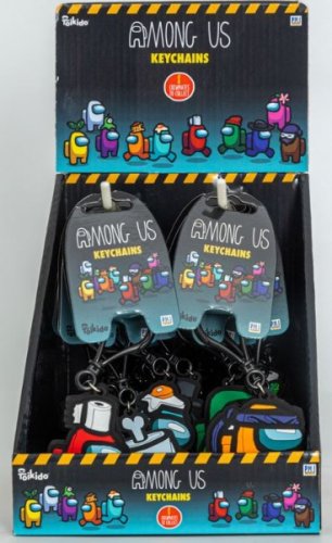 Avaimenper�: Among Us - Crewmate Backpack Clip (P.M.I.) (Satunnainen)