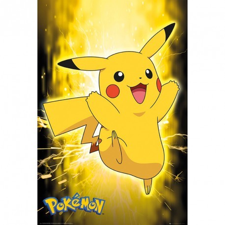 Juliste: Pokemon - Pikachu Neon (91.5x61cm)