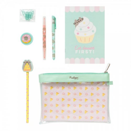 Kirjoitustarvikesetti: Pusheen - Dessert Stationery Set
