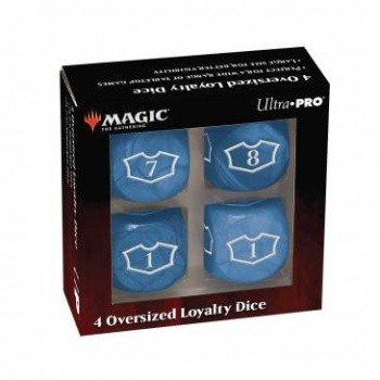 Magic the Gathering: Loyalty Dice Set - Island (4kpl)