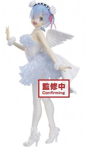 Figuuri: Re:Zero Starting Life in Another World - Rem Clear & Dressy (Angel) (23cm