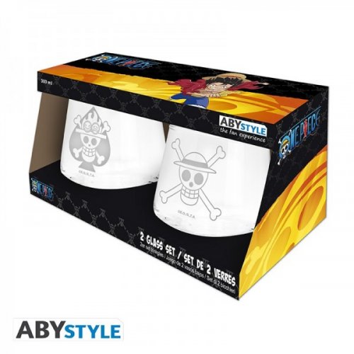 Lasi: One Piece - Lasisetti (300ml)
