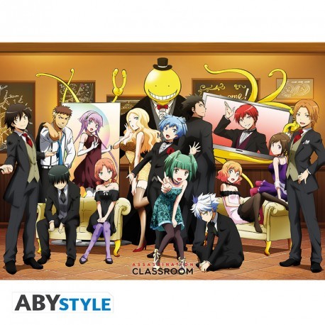 Juliste: Assassination Classroom - Elegant Group (52x38cm)
