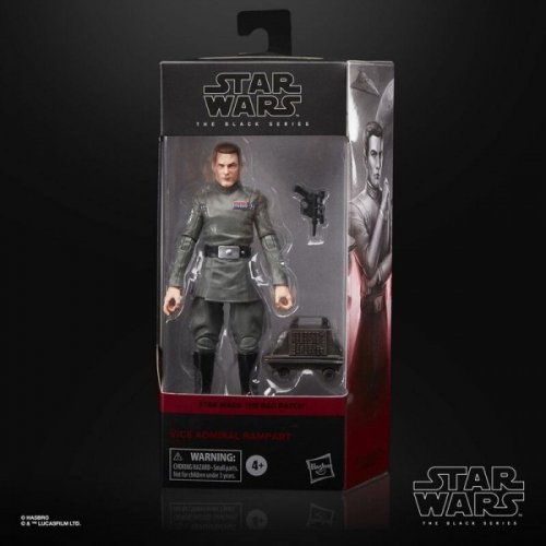 Figuuri: Star Wars Bad Batch - Vice Admiral Rampart (Black Series) (15cm)