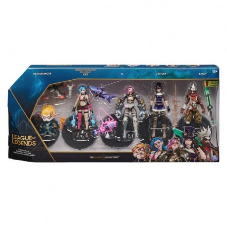 Figuuri: League of Legends - Heroes Set (5 Heroes, 10cm)