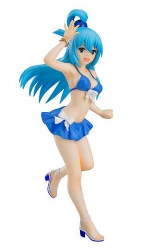 Figuuri: Konosuba - Aqua Swimsuit Ver. (Pop Up Parade, 18cm)