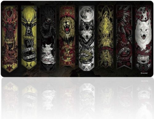 Hiirimatto: Extended Gaming Mouse Pad - Banners (90x40)