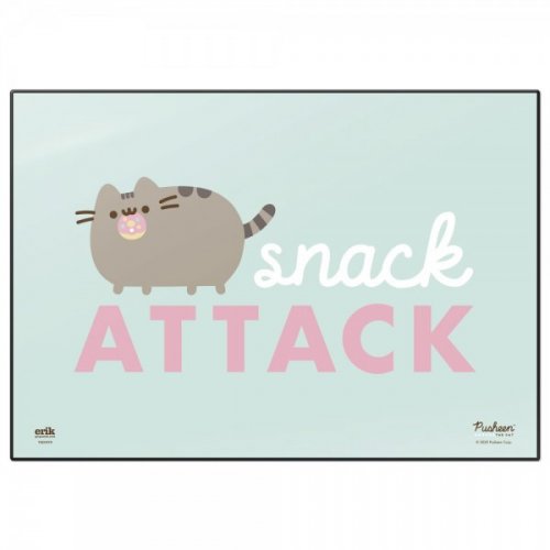 Kirjoitusalusta: Pusheen - Snack Attack (34x49cm)