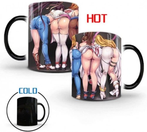 Muki: Novelty Mug - Butts Heat Change (350ml)