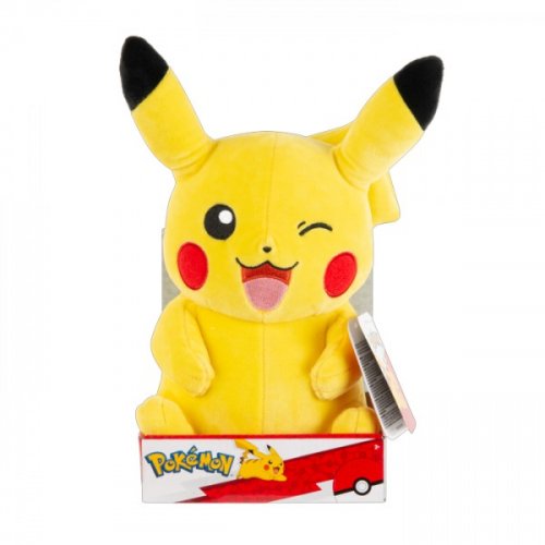 Pehmolelu: Pokemon - Pikachu Wink (Sitting) (30cm)