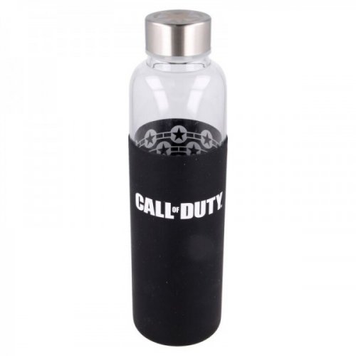 Juomapullo: Call of Duty - Silicone Cover Glass Bottle (585ml)