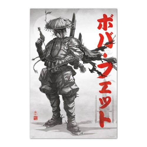 Juliste: Star Wars - Visions Boba Fett (61x91.5)
