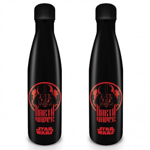 Juomapullo: Star Wars - Darth Vader Metal Water Bottle (540ml)