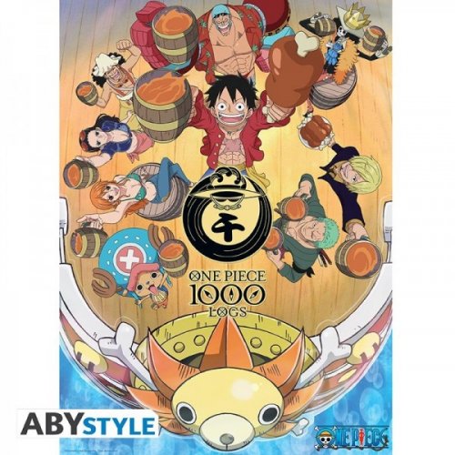 Juliste: One Piece - 1000 Logs Cheers (52x38cm)