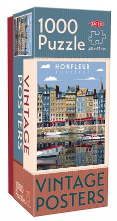 Palapeli: Vintage Posters - Normandy (1000pcs)