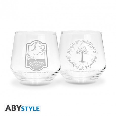 Lasisetti: Lord of the Rings - Glass Set (2x300ml)