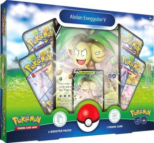 Pokemon TCG: Pokemon GO - Alolan Exeggutor V Box (4 x booster)