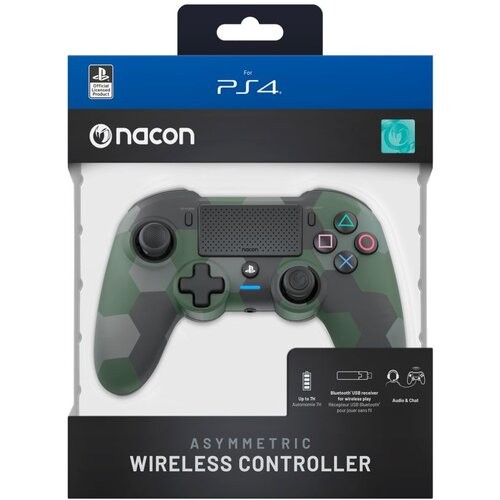 Nacon: Asymmetric Controller - Langaton Ohjain (Camo Vihre�)