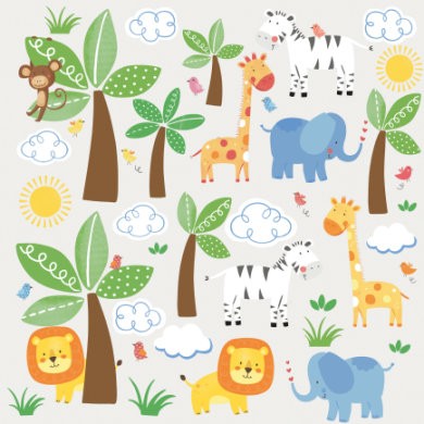 Sein�tarrat: Jungle Animals