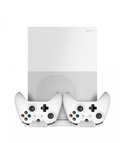 Piranha: Base Stand With Charging Docks (Xbox One S)