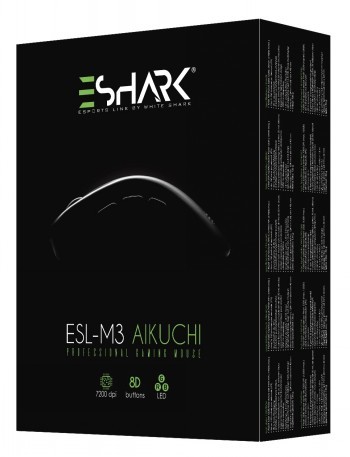 eShark: ESL-M3 Aikuchi RGB Pelihiiri