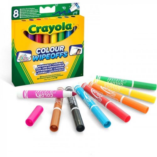 Kyn�: Crayola - Set 8 Washable Markers Tussit
