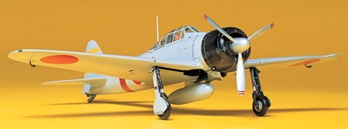 Pienoismalli: Tamiya: Mitsubishi A6M2 Type 21 Zero Fighter (1:48)
