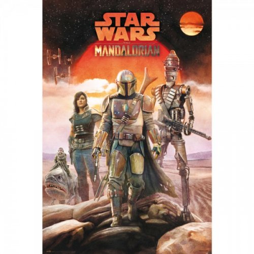 Juliste: The Mandalorian - The Crew (91.5x61)