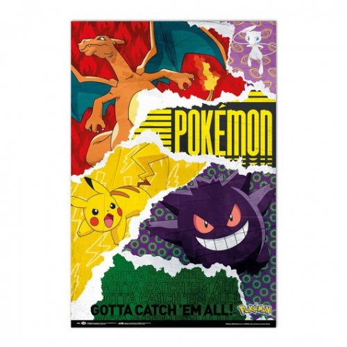 Juliste: Pokemon - Gotta Catch Em' All (61x91,5cm)